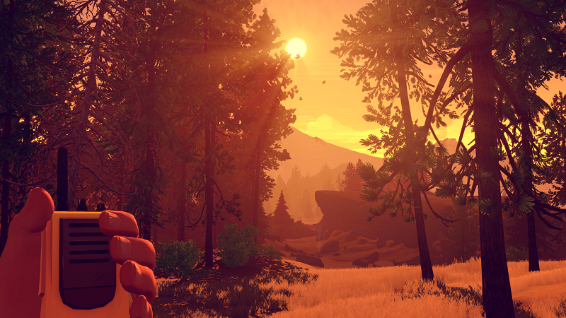 Alomora64 video game blog Firewatch stunning environments